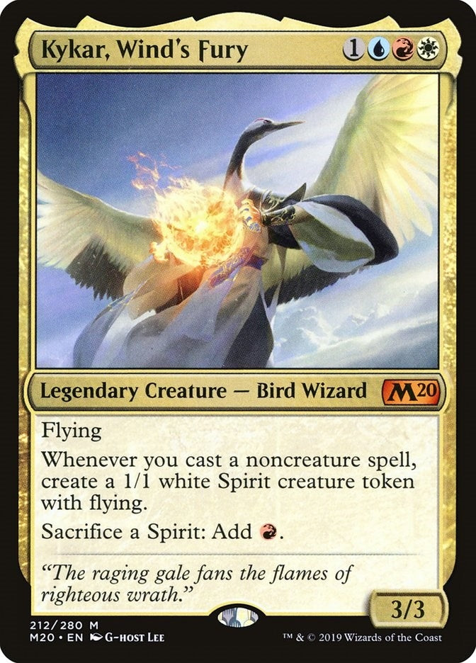 Image for Kykar, Wind's Fury (Core Set 2020) (212) - Magic: The Gathering