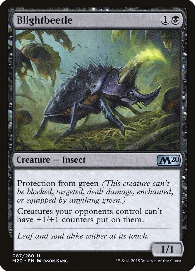 Image for Blightbeetle (Core Set 2020) (87) - Magic: The Gathering