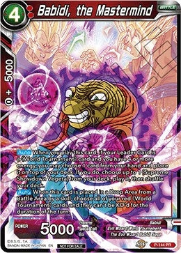 Image for Babidi, the Mastermind (Power Booster) (Promotion Cards) (P-144) - Dragon Ball Super: Masters