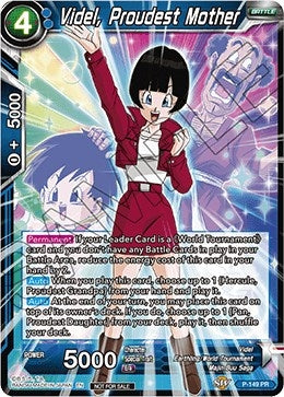 Image for Videl, Proudest Mother (Power Booster: World Martial Arts Tournament) (Promotion Cards) (P-149) - Dragon Ball Super: Masters