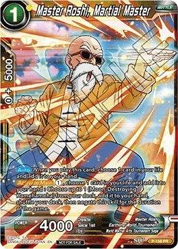 Image for Master Roshi, Martial Master (Power Booster: World Martial Arts Tournament) (Promotion Cards) (P-158) - Dragon Ball Super: Masters