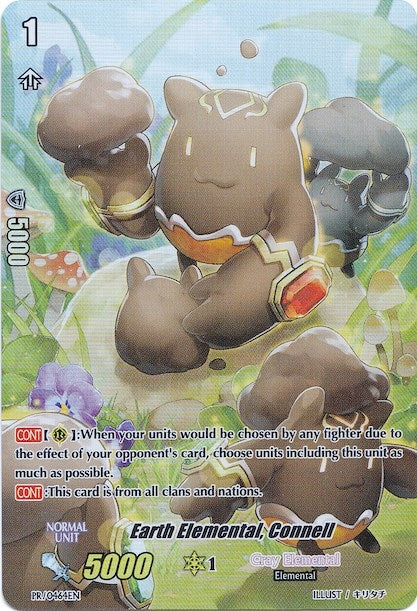 Image for Earth Elemental, Connell (Premium Collection 2019) (Promo Cards) (PR/0464EN) - Cardfight Vanguard
