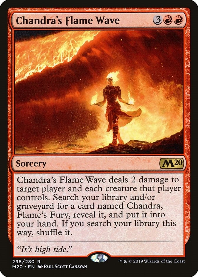 Image for Chandra's Flame Wave (Core Set 2020) (295) - Magic: The Gathering