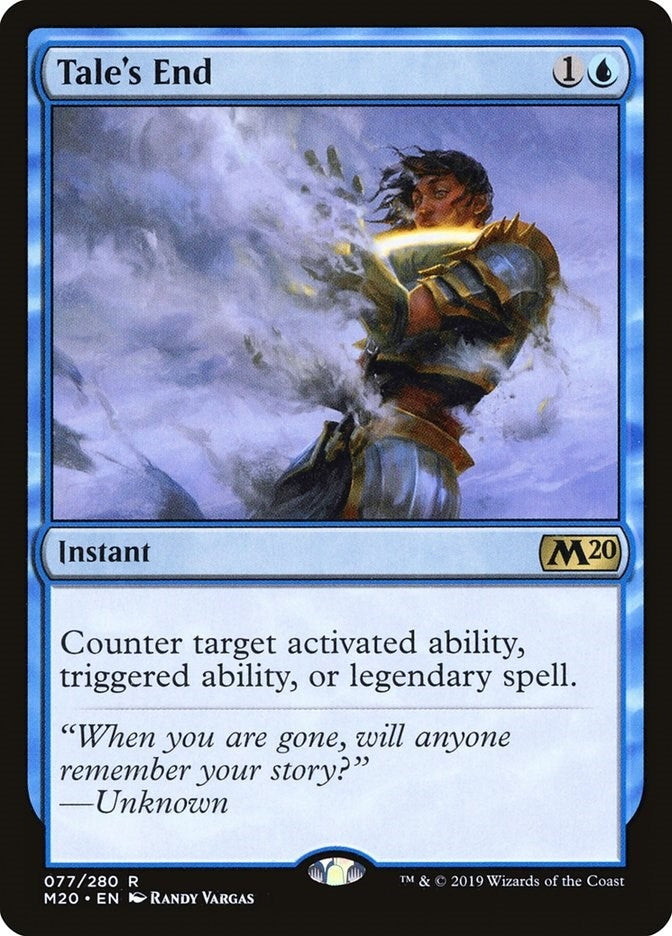 Image for Tale's End (Core Set 2020) (77) - Magic: The Gathering