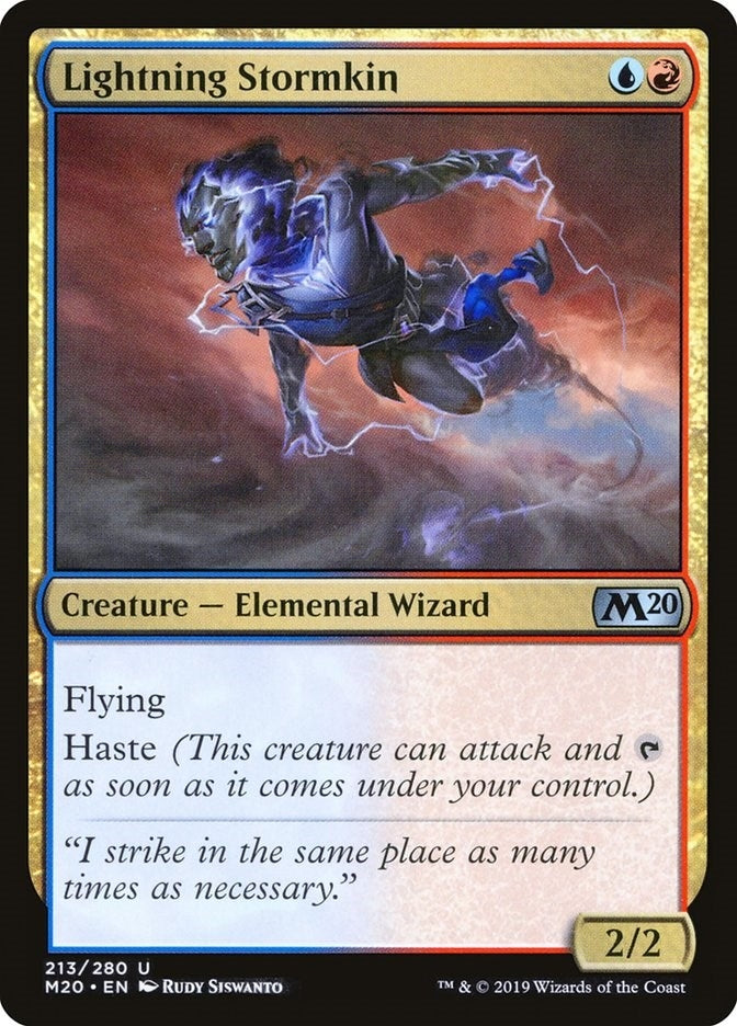 Image for Lightning Stormkin (Core Set 2020) (213) - Magic: The Gathering