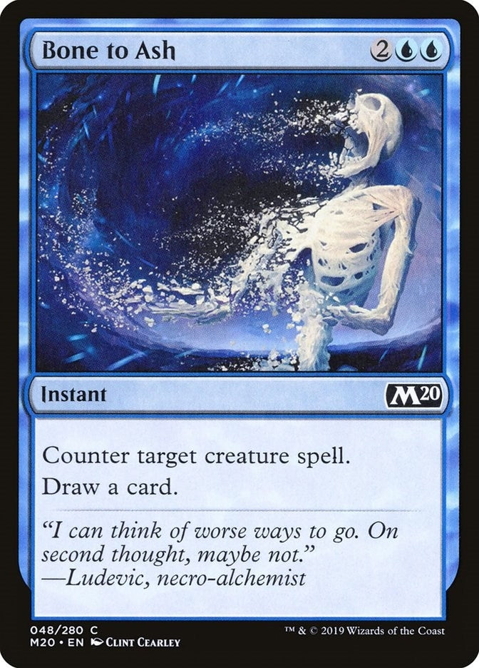 Image for Bone to Ash (Core Set 2020) (48) - Magic: The Gathering