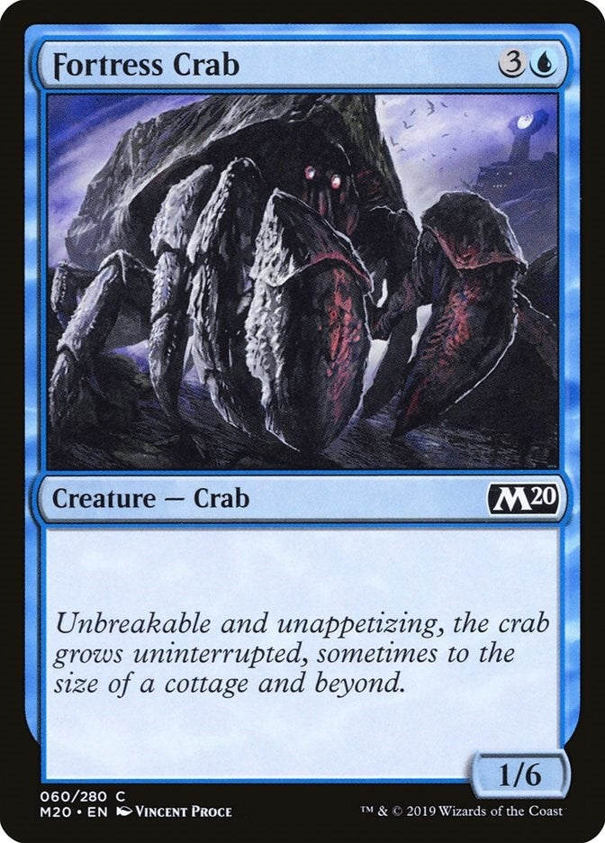 Image for Fortress Crab (Core Set 2020) (60) - Magic: The Gathering