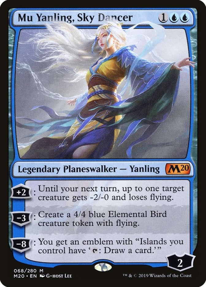 Image for Mu Yanling, Sky Dancer (Core Set 2020) (68) - Magic: The Gathering