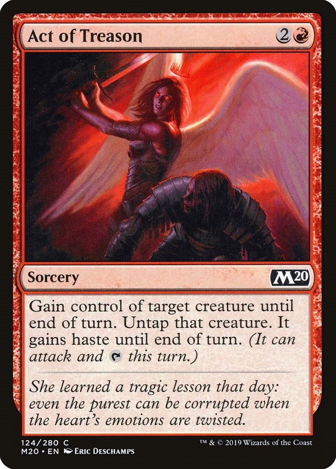 Image for Act of Treason (Core Set 2020) (124) - Magic: The Gathering