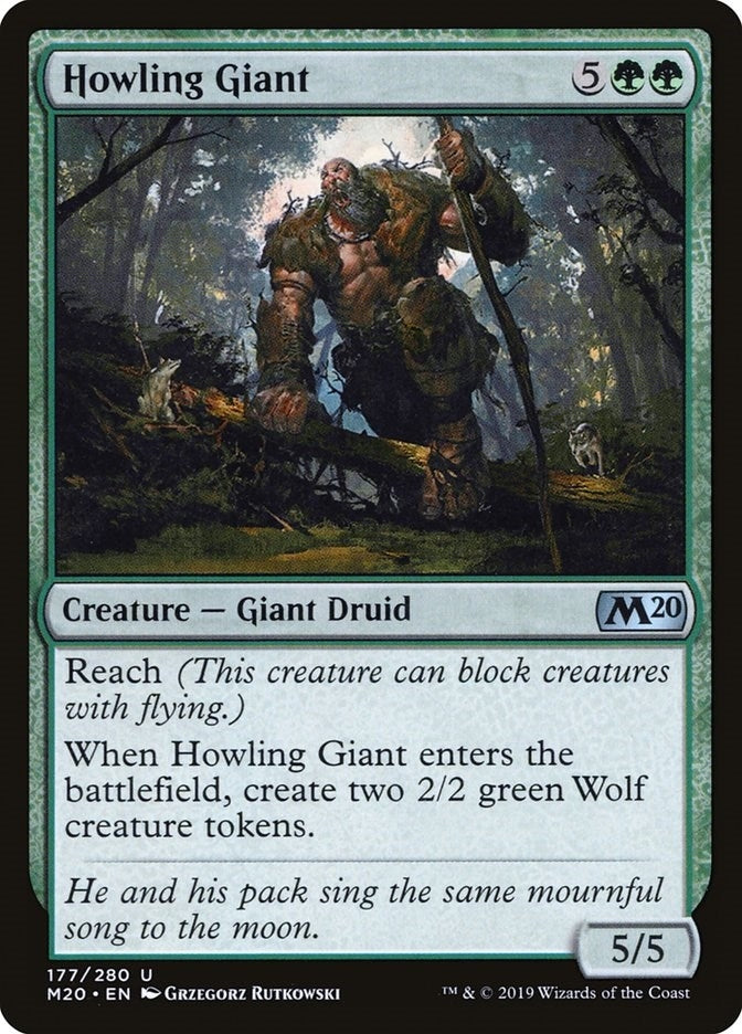 Image for Howling Giant (Core Set 2020) (177) - Magic: The Gathering