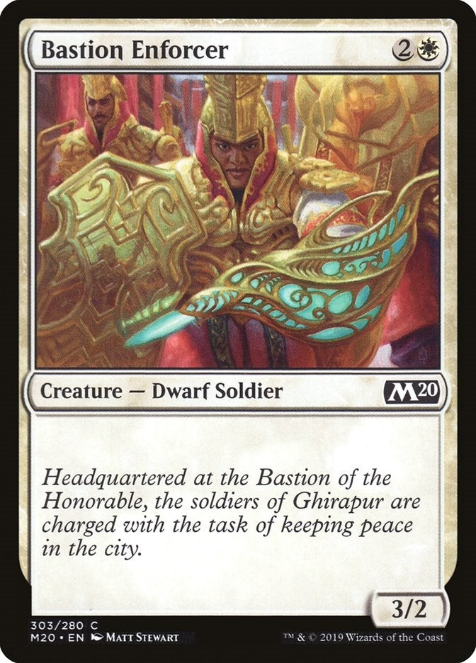 Image for Bastion Enforcer (Core Set 2020) (303) - Magic: The Gathering