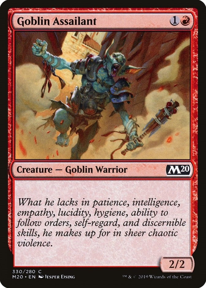 Image for Goblin Assailant (Core Set 2020) (330) - Magic: The Gathering
