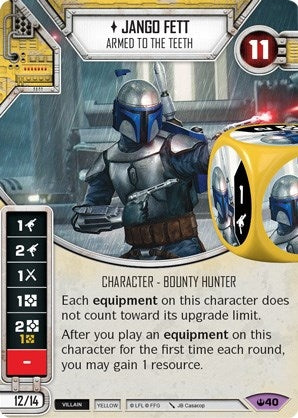 Image for Jango Fett - Armed To The Teeth (Spark of Hope) (40) - Star Wars: Destiny