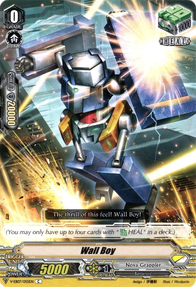 Image for Wall Boy (V-EB07: The Heroic Evolution) (V-EB07/055EN) - Cardfight Vanguard
