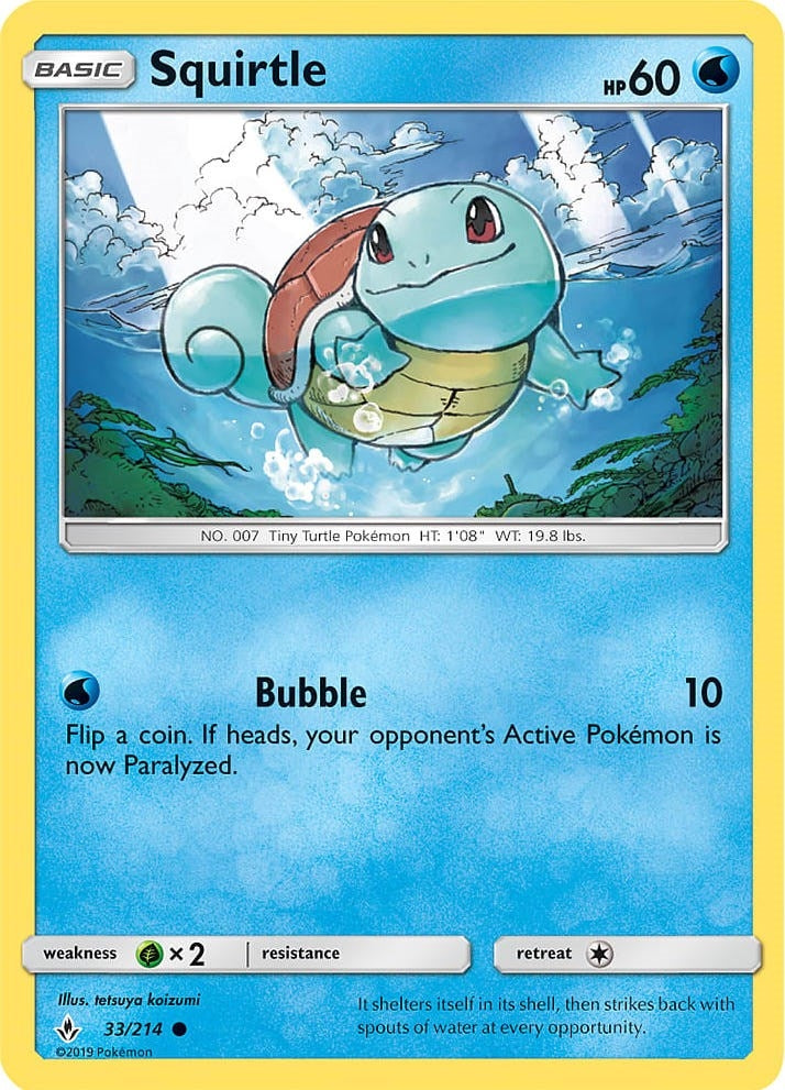 Image for Squirtle - 33/214 (Premium Collection Promo) (Blister Exclusives) (033/214) - Pokemon
