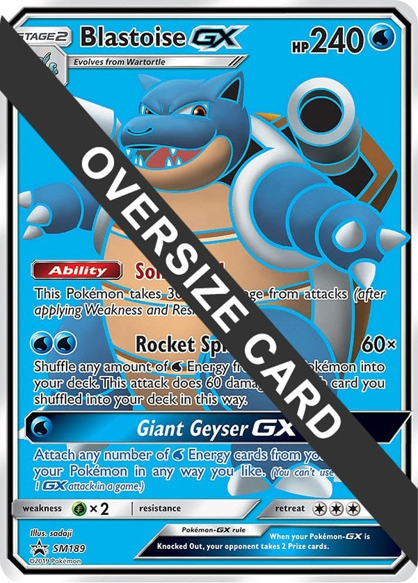 Image for Blastoise GX - SM189 (Black Star Promos) (Jumbo Cards) (SM189) - Pokemon