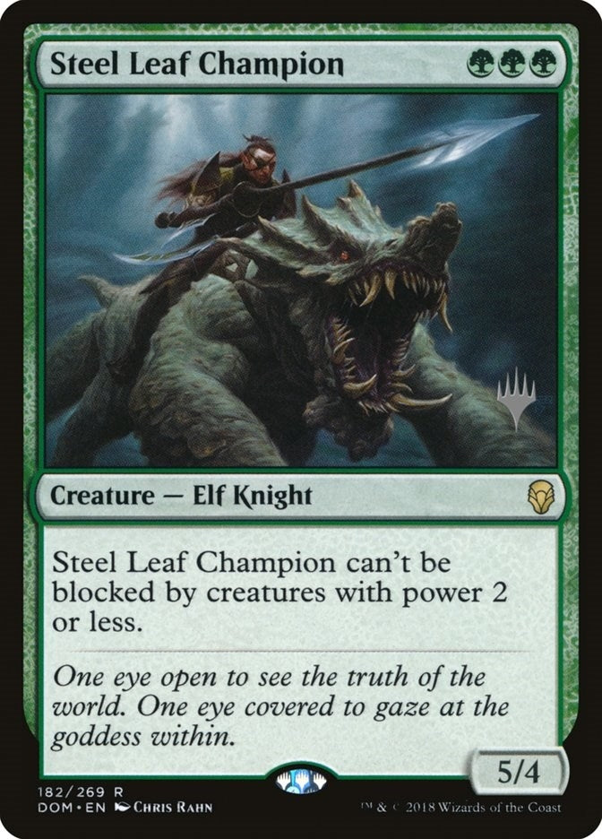 Image for Steel Leaf Champion (Promo Pack: Core Set 2020) (182) - Magic: The Gathering