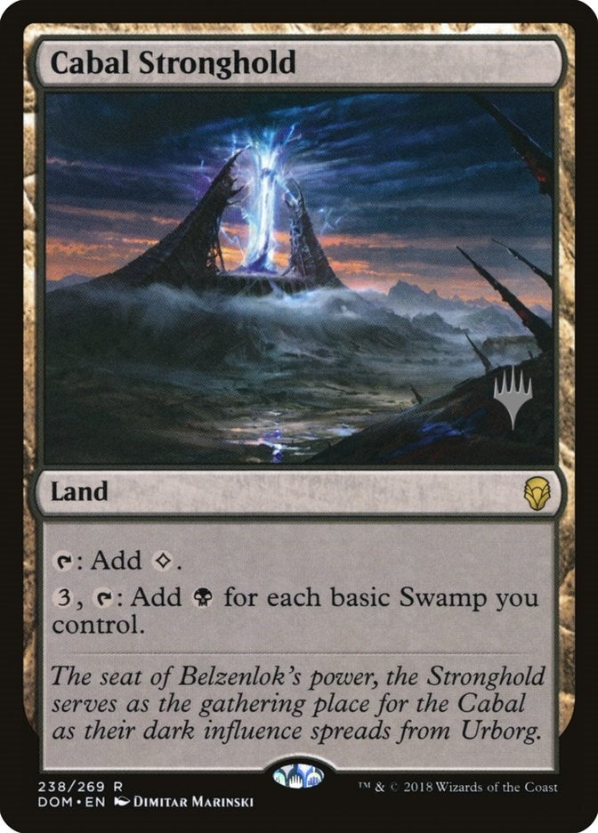 Image for Cabal Stronghold (Promo Pack: Core Set 2020) (238) - Magic: The Gathering