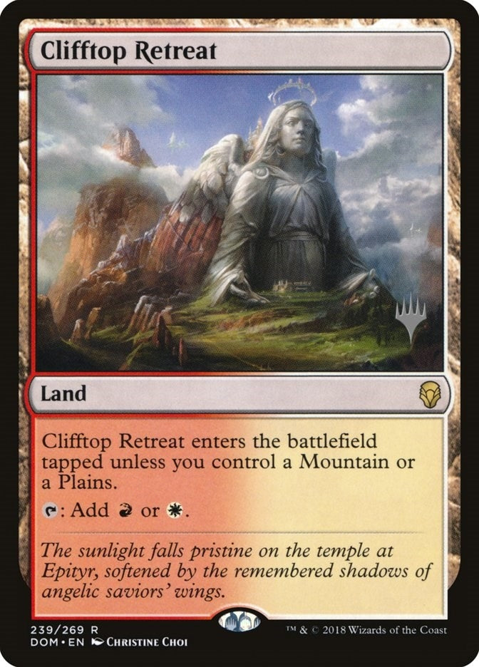 Image for Clifftop Retreat (Promo Pack: Core Set 2020) (239) - Magic: The Gathering