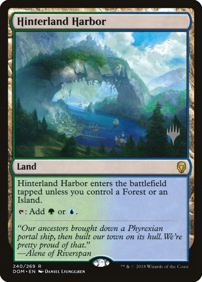 Image for Hinterland Harbor (Promo Pack: Core Set 2020) (240) - Magic: The Gathering