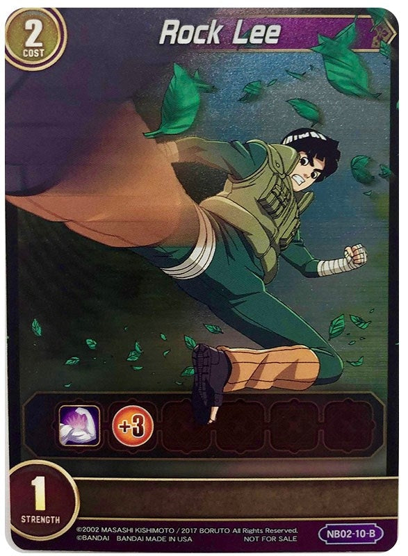 Image for Rock Lee (NB02-10-B) (NB Tournament Pack Cards) (NB02-10-B) - Chrono Clash System
