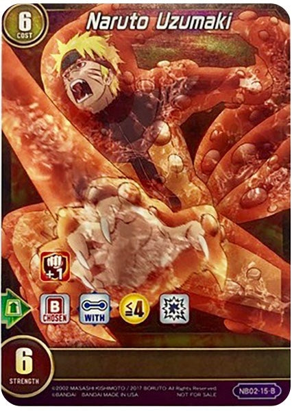 Image for Naruto Uzumaki (NB02-15-B) (NB Tournament Pack Cards) (NB02-15-B) - Chrono Clash System