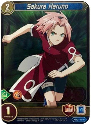 Image for Sakura Haruno (NB Tournament Pack Cards) (NB01-10-B) - Chrono Clash System
