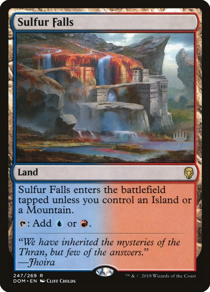 Image for Sulfur Falls (Promo Pack: Core Set 2020) (247) - Magic: The Gathering