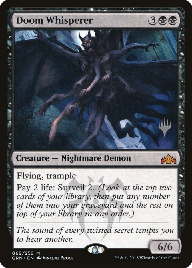 Image for Doom Whisperer (Promo Pack: Core Set 2020) (69) - Magic: The Gathering