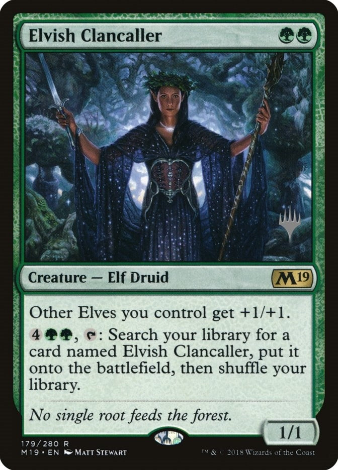 Image for Elvish Clancaller (Promo Pack: Core Set 2020) (179) - Magic: The Gathering