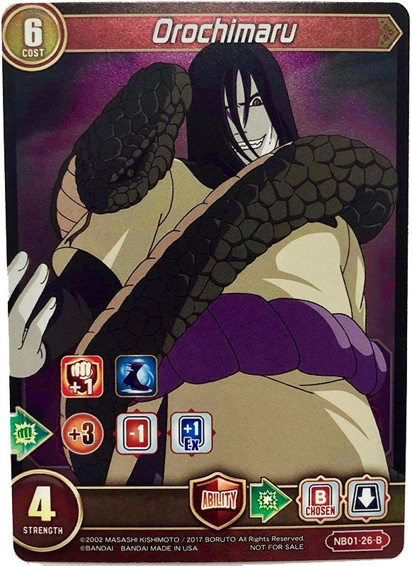 Image for Orochimaru (NB Tournament Pack Cards) (NB01-26-B) - Chrono Clash System