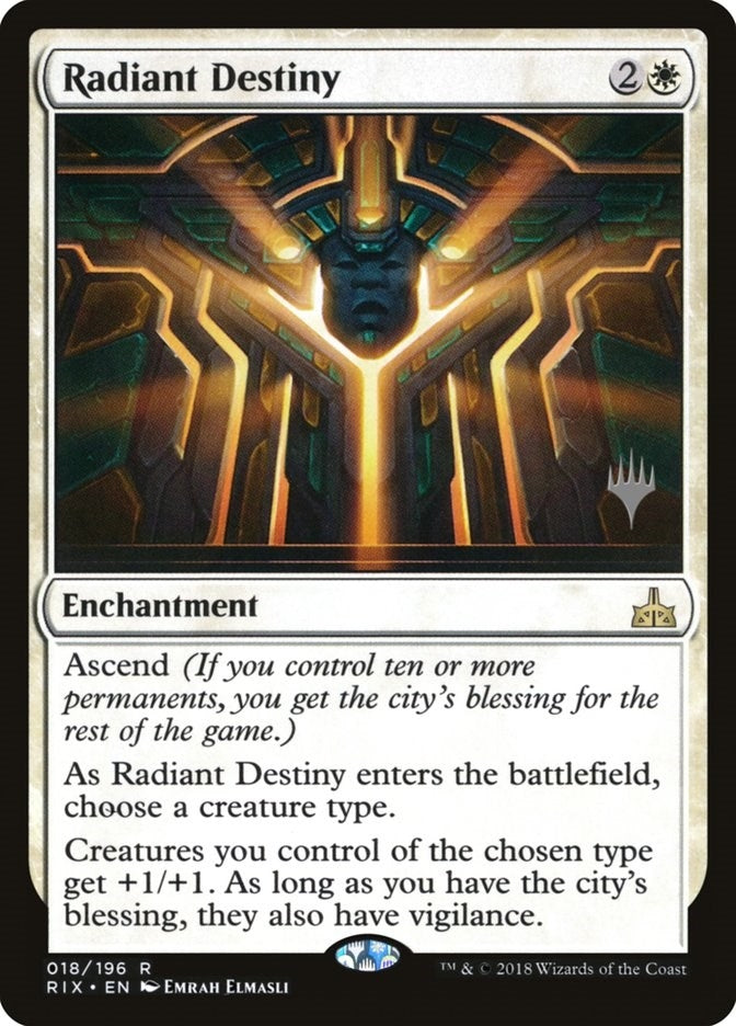 Image for Radiant Destiny (Promo Pack: Core Set 2020) (18) - Magic: The Gathering