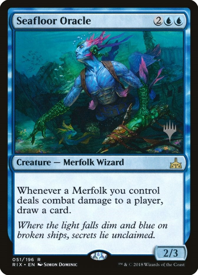 Image for Seafloor Oracle (Promo Pack: Core Set 2020) (51) - Magic: The Gathering