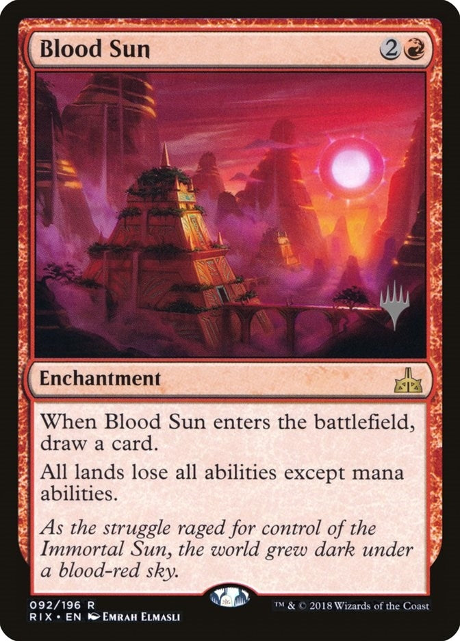 Image for Blood Sun (Promo Pack: Core Set 2020) (92) - Magic: The Gathering