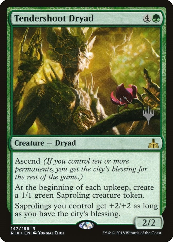 Image for Tendershoot Dryad (Promo Pack: Core Set 2020) (147) - Magic: The Gathering