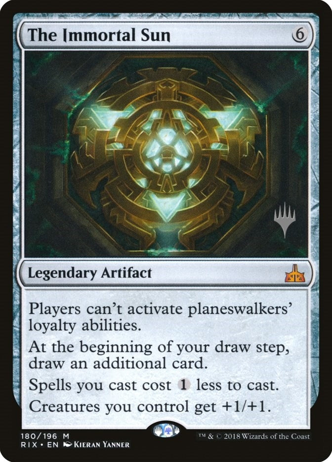 Image for The Immortal Sun (Promo Pack: Core Set 2020) (180) - Magic: The Gathering