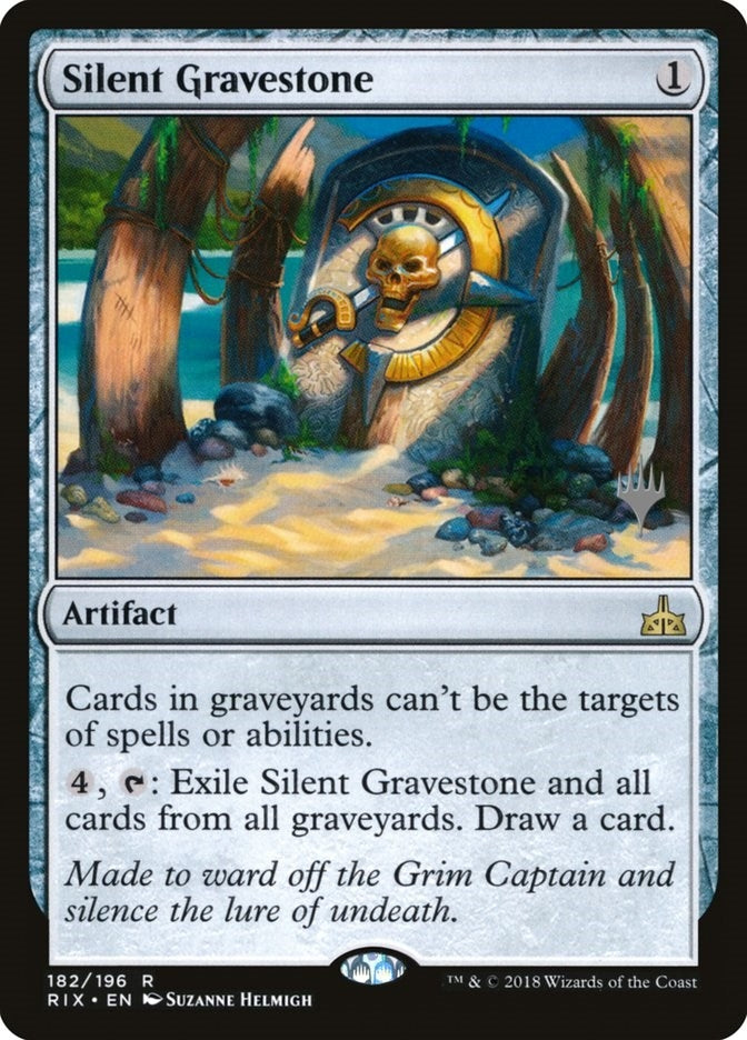 Image for Silent Gravestone (Promo Pack: Core Set 2020) (182) - Magic: The Gathering