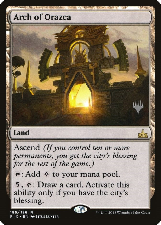 Image for Arch of Orazca (Promo Pack: Core Set 2020) (185) - Magic: The Gathering