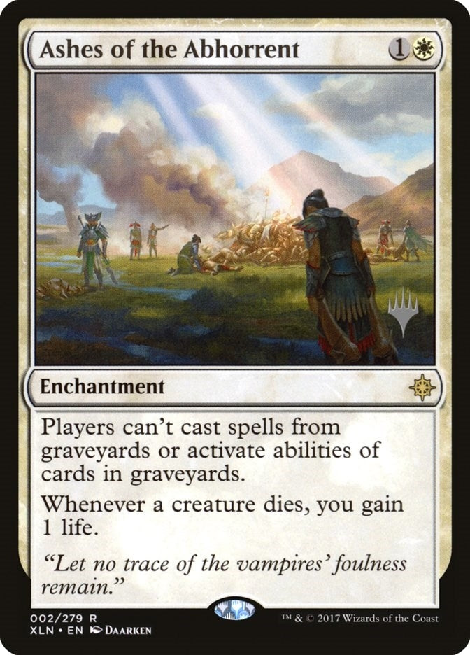 Image for Ashes of the Abhorrent (Promo Pack: Core Set 2020) (2) - Magic: The Gathering