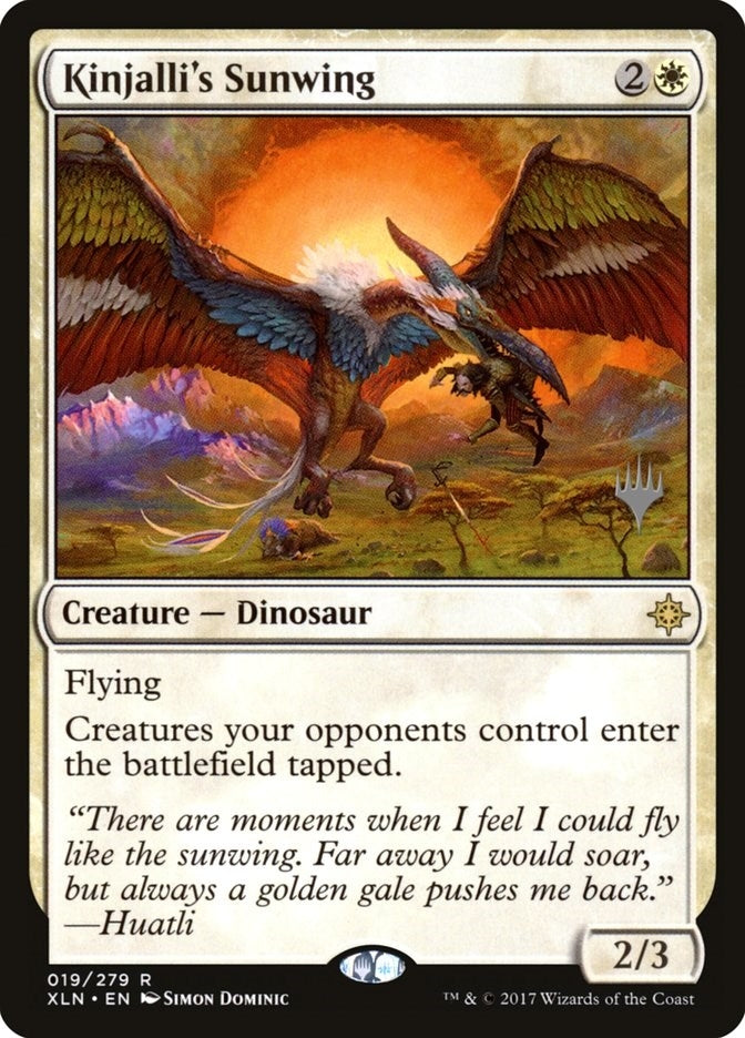 Image for Kinjalli's Sunwing (Promo Pack: Core Set 2020) (19) - Magic: The Gathering