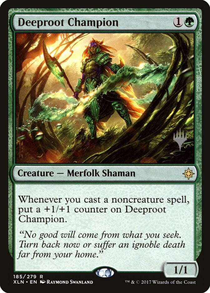 Image for Deeproot Champion (Promo Pack: Core Set 2020) (185) - Magic: The Gathering