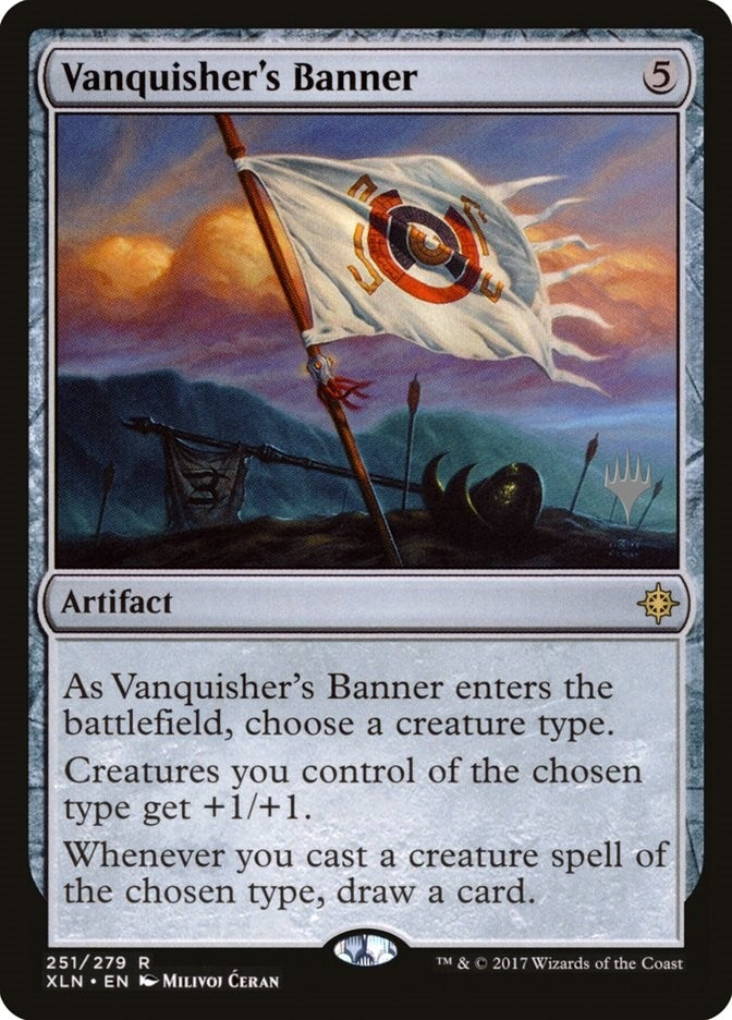 Image for Vanquisher's Banner (Promo Pack: Core Set 2020) (251) - Magic: The Gathering