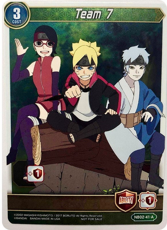 Image for Team 7 (NB Tournament Pack Cards) (NB02-41-A) - Chrono Clash System