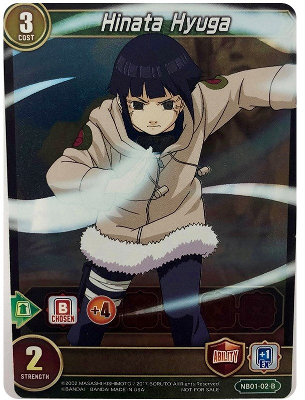 Image for Hinata Hyuga (NB Tournament Pack Cards) (NB01-02-B) - Chrono Clash System