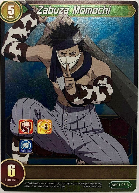 Image for Zabuza Momochi (NB Tournament Pack Cards) (NB01-06-B) - Chrono Clash System