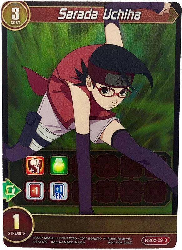Image for Sarada Uchiha (NB02-29-B) (NB Tournament Pack Cards) (NB02-29-B) - Chrono Clash System