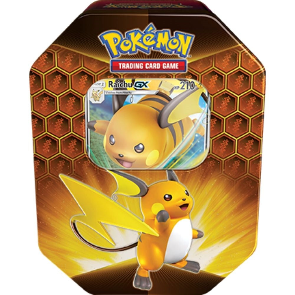 Image for Hidden Fates Tin [Raichu GX] - Pokemon