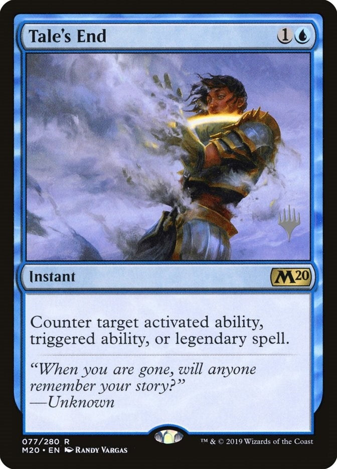 Image for Tale's End (Promo Pack: Core Set 2020) (77) - Magic: The Gathering
