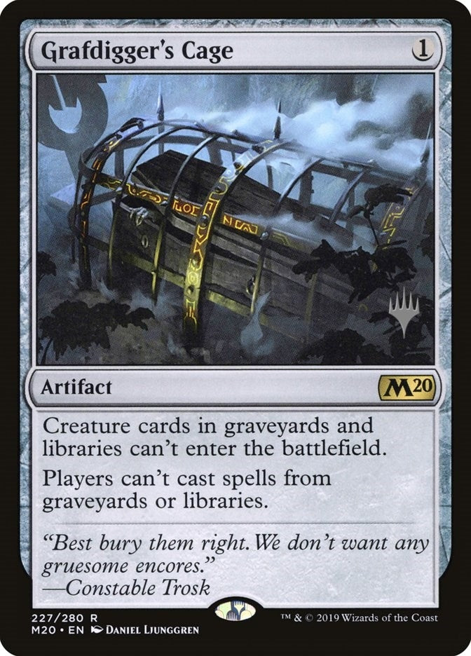 Image for Grafdigger's Cage (Promo Pack: Core Set 2020) (227) - Magic: The Gathering