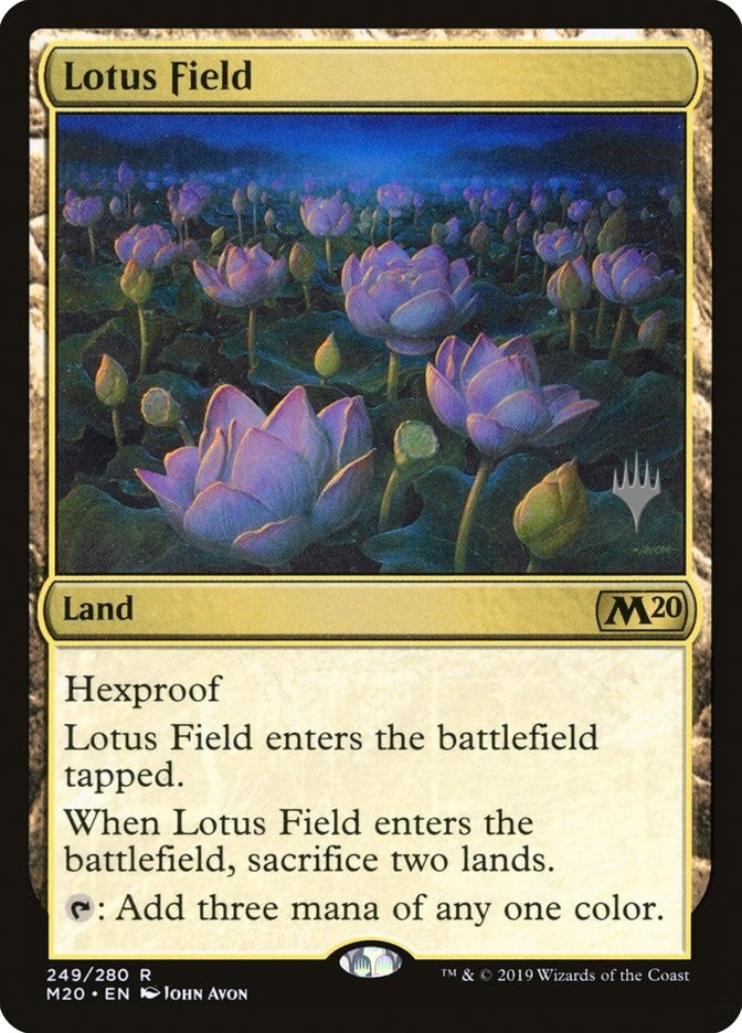 Image for Lotus Field (Promo Pack: Core Set 2020) (249) - Magic: The Gathering